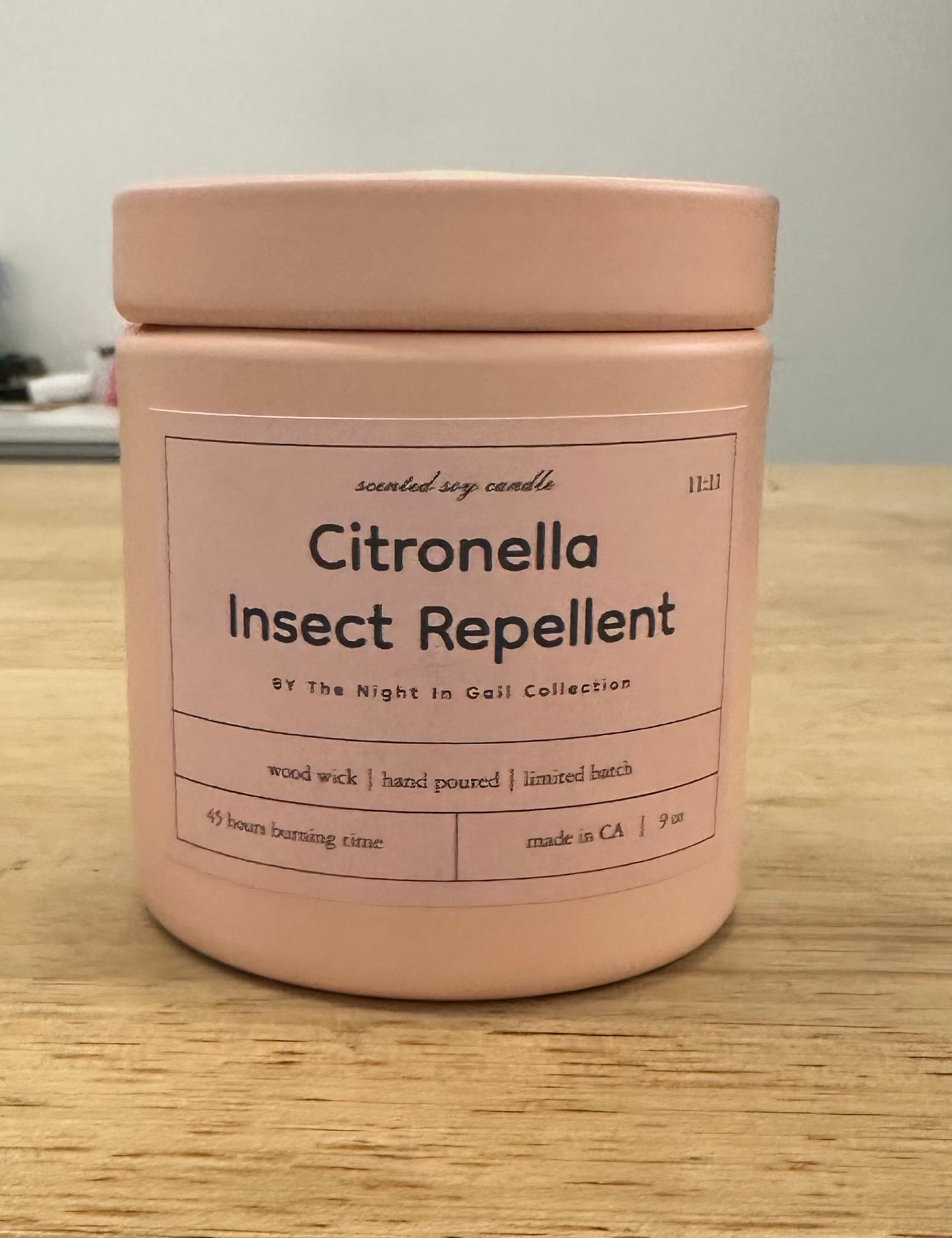 Citronella Insect Repellant