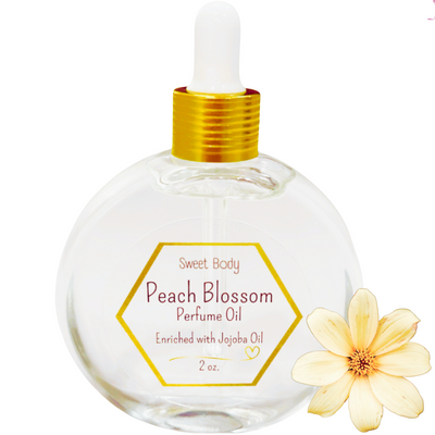 PEACH BLOSSOM Perfume Body Oil 2oz