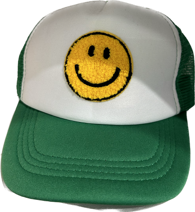 Kids Smiley Face Trucker Hat