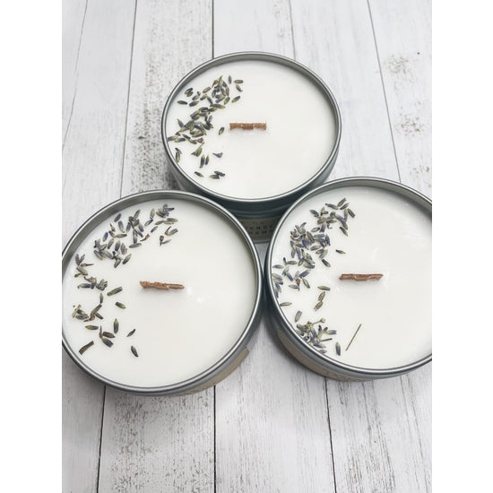 White Sage and Lavender Soy Candle Tin