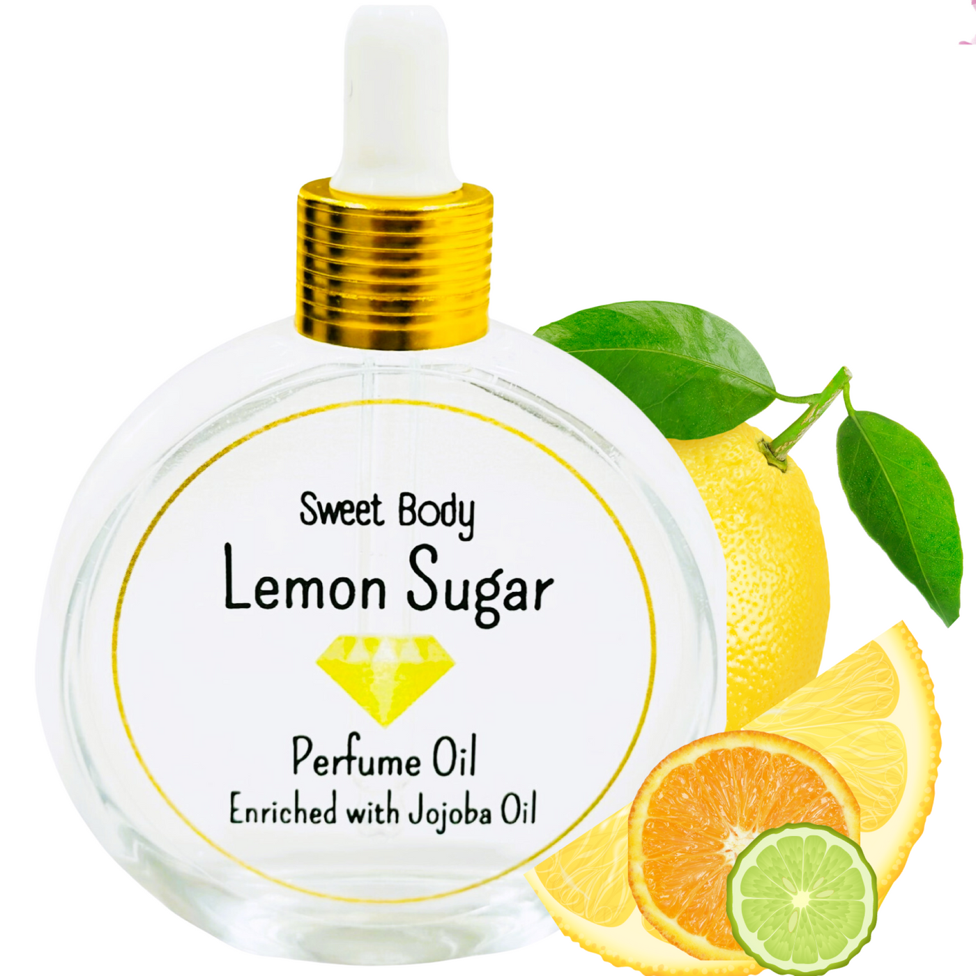 Lemon Sugar Perfume Body Oil 2oz