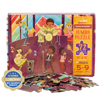 Musical Crossroads 72-Piece Kids Puzzle, Ages 5 Years and Up