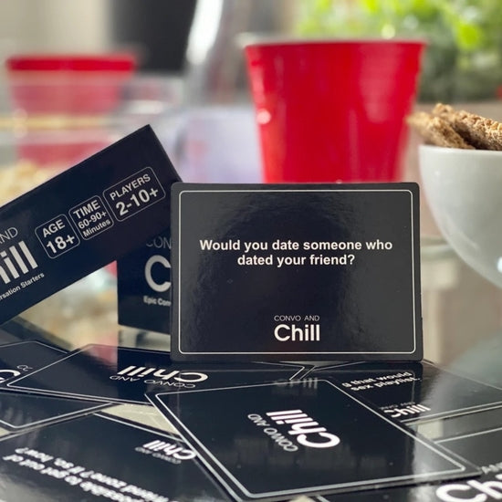 Convo and Chill Card Game