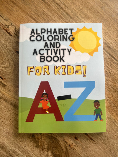 Alphabet Coloring and Activity Book