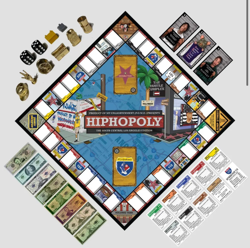 Hiphopoly Board Game