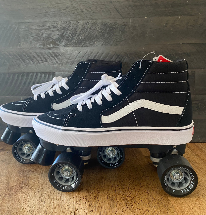 Black Custom Skates - Kids Sizes: 2-5