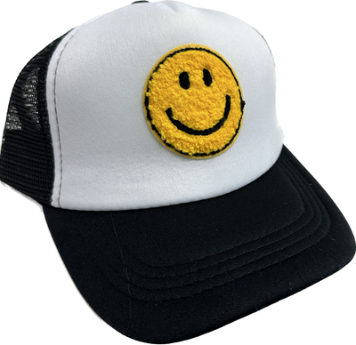 Kids Smiley Face Trucker Hat